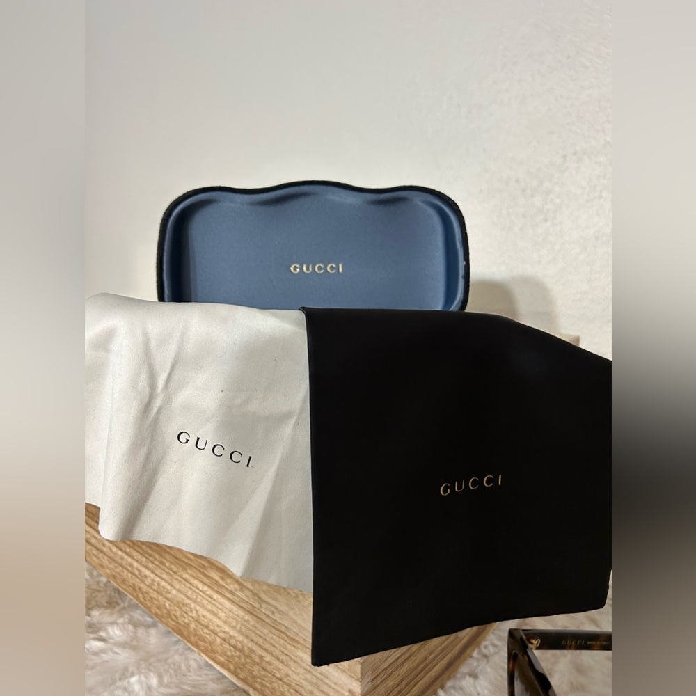 Gucci Women's Tortoiseshell Sunglasses - Picture 4 of 8